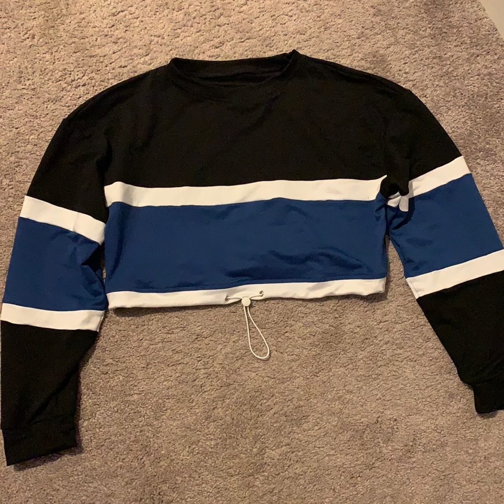 Cropped Stripped pullover